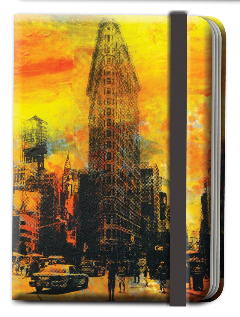 Street Notes-New York Artwork by AVone (Small Hardcover Journal)