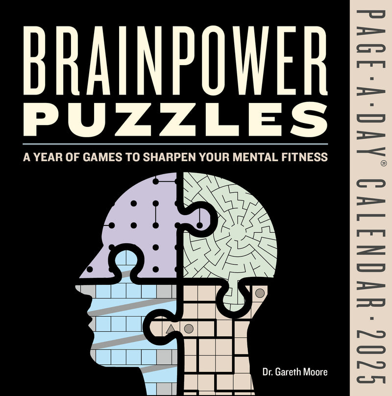 Brainpower Puzzles Page-A-Day® Calendar 2025