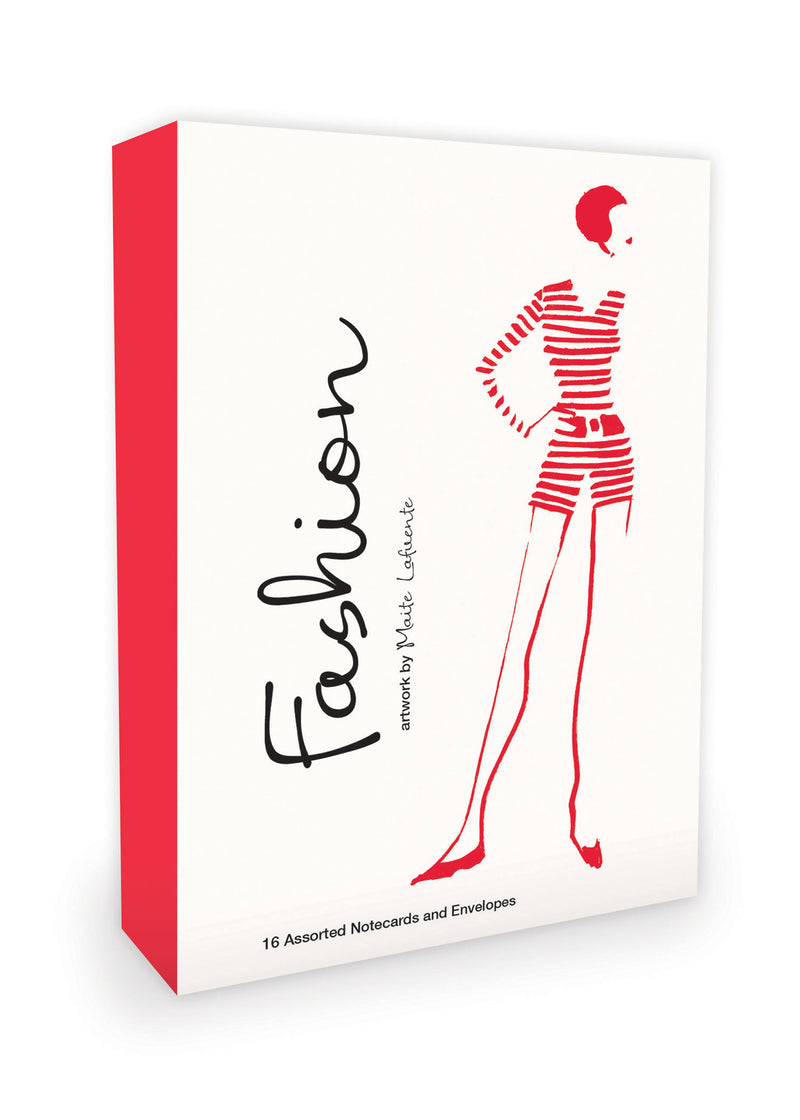 Fashion Note Cards Artwork by Maite LaFuente