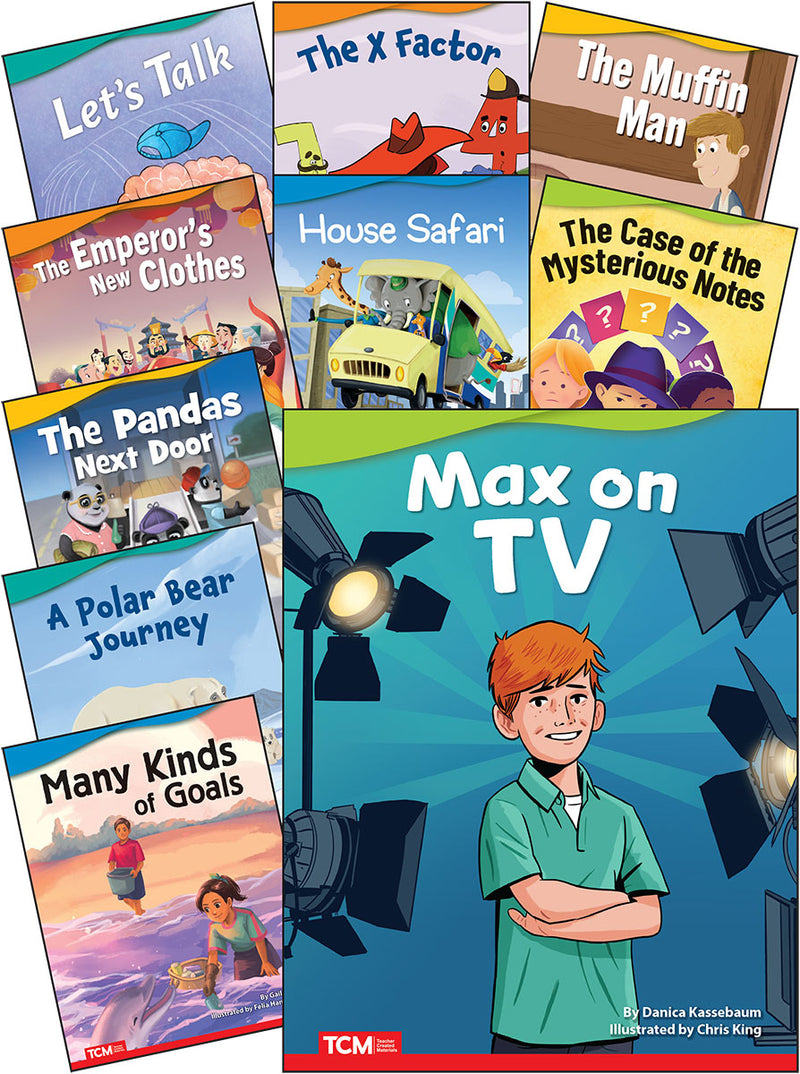 Literary Text 2nd Ed Grade 2 Set 3: 10-Book Set