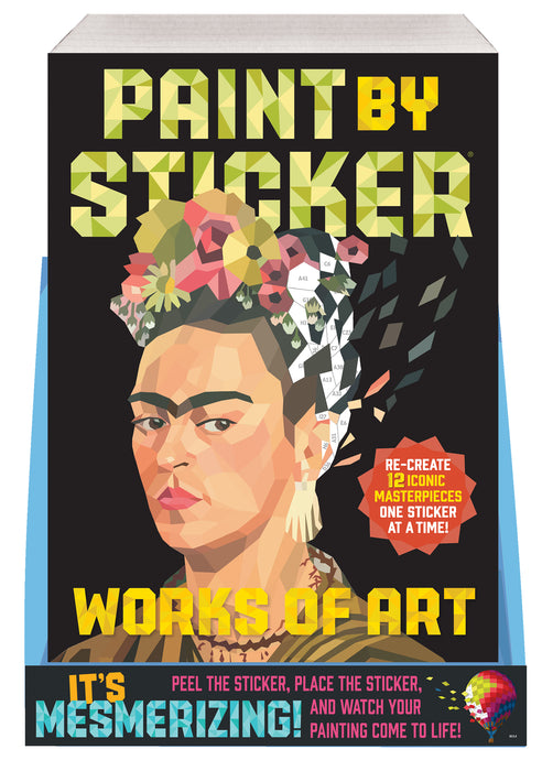 Paint by Sticker: Works of Art 6-cc Display