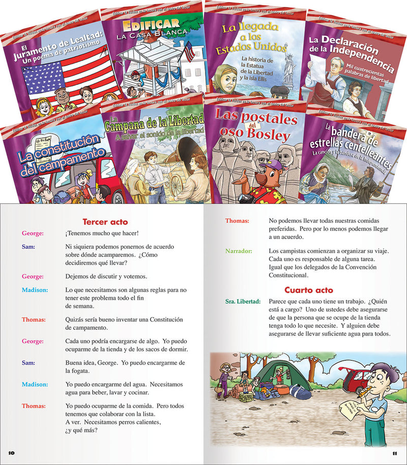 Reader's Theater:  My Country Spanish Set