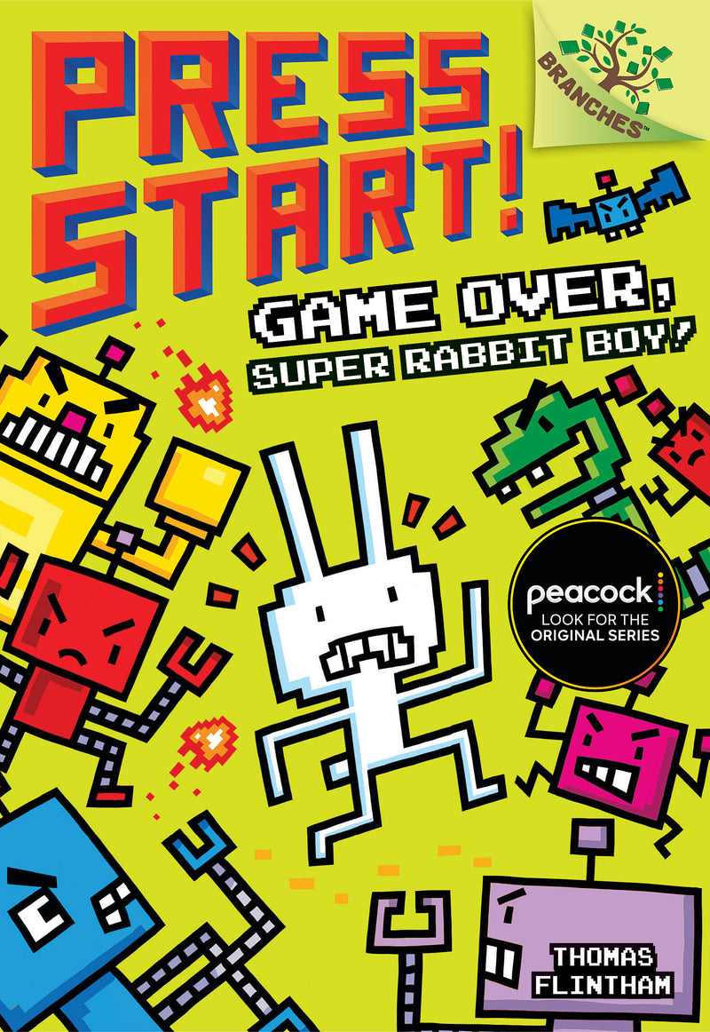 Game Over, Super Rabbit Boy!: A Branches Book (Press Start! #1)