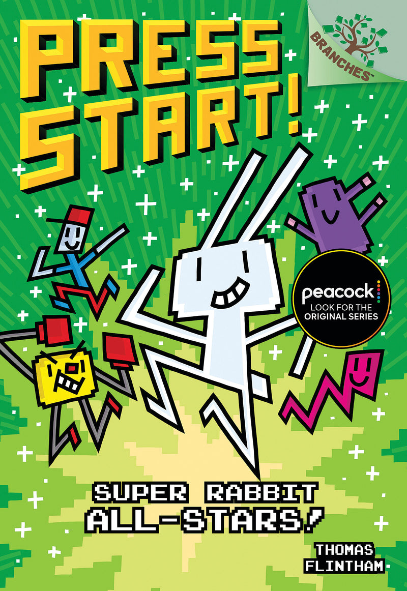 Super Rabbit All-Stars!: A Branches Book (Press Start! #8)
