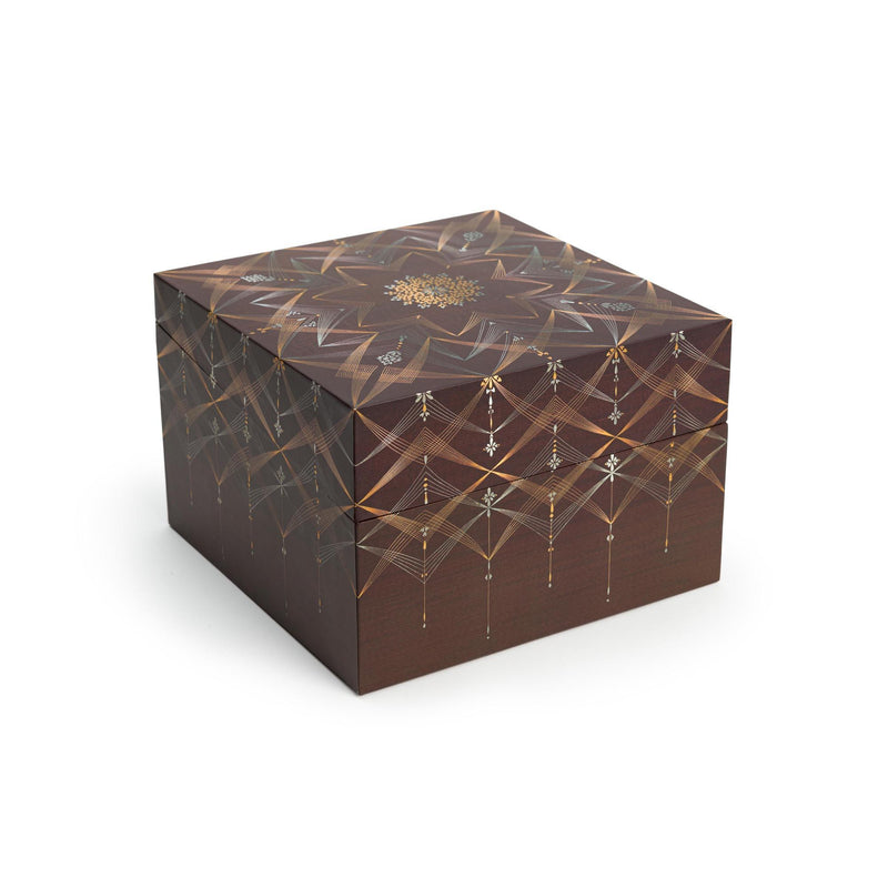 Paperblanks | Bhava | Kirikane Collection | Memento Box | Square Ultra