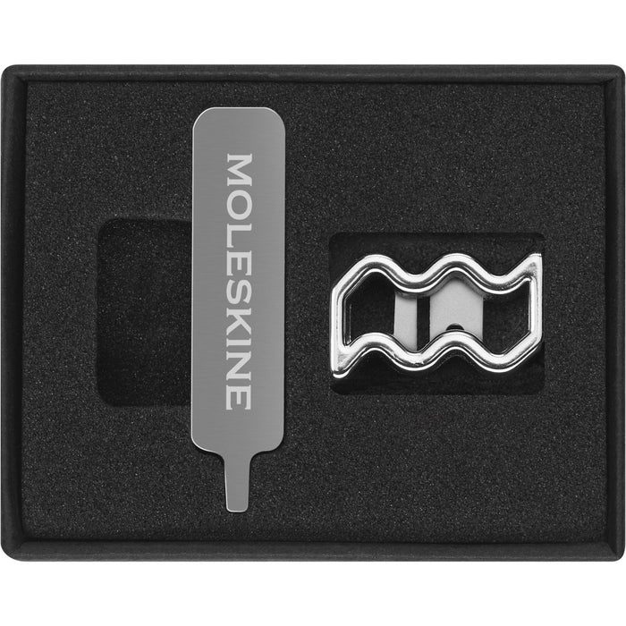 Moleskine Pin, Aquarius, Silver