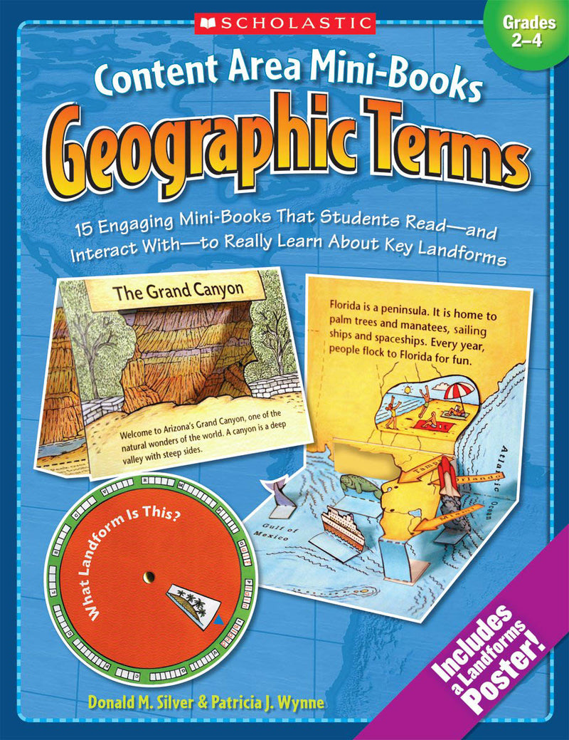 Content Area Mini-Books: Geographic Terms