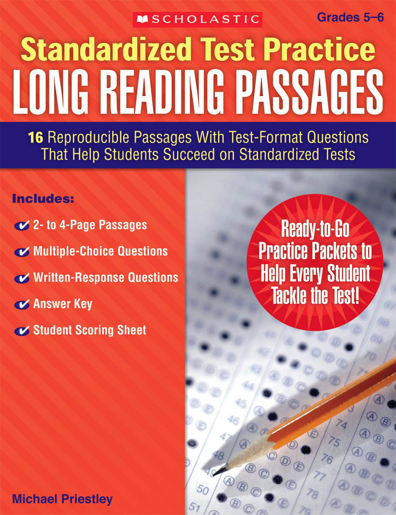 Standardized Test Practice: Long Reading Passages: Grades 5–6