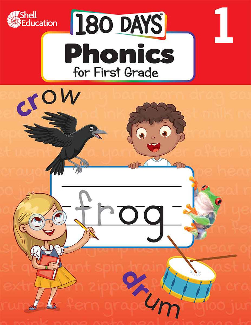 180 Days: Phonics for First Grade: Practice, Assess, Diagnose