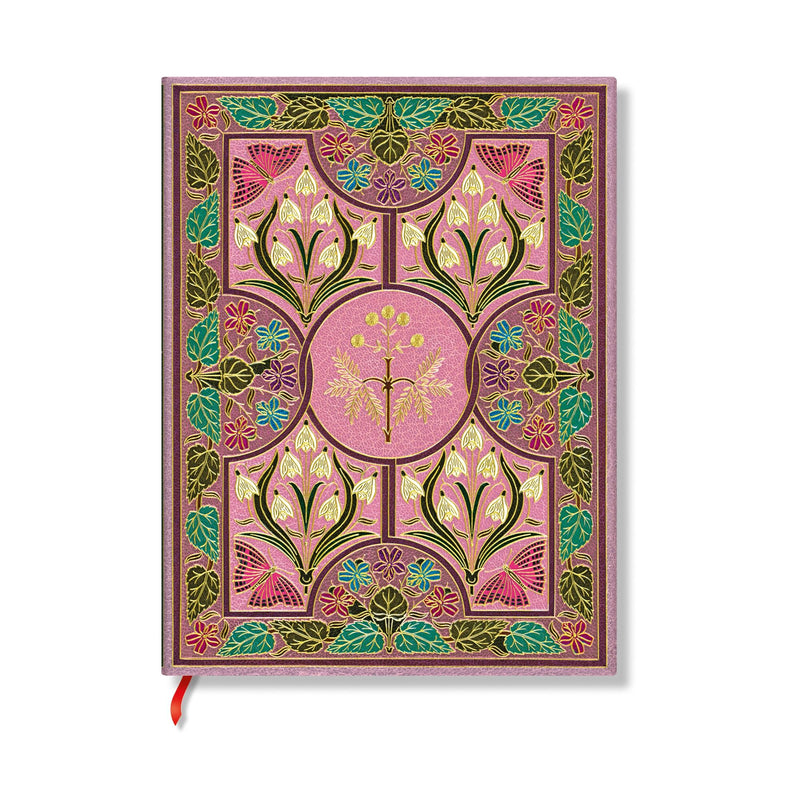 Mimosa Mini Unlined Softcover Journal, 208pg, 80GSM by Paperblanks (Poetry in Bloom)