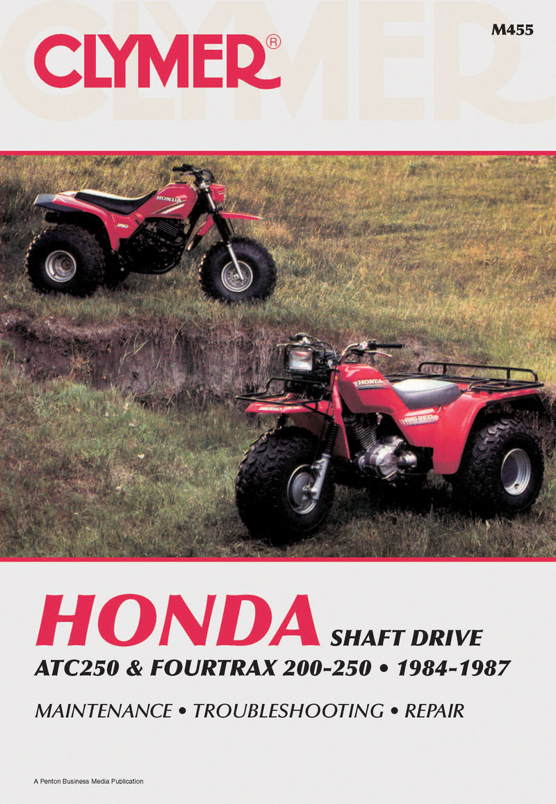 Clymer Honda ATC250 & FourTrax 200-250, 1984-1987