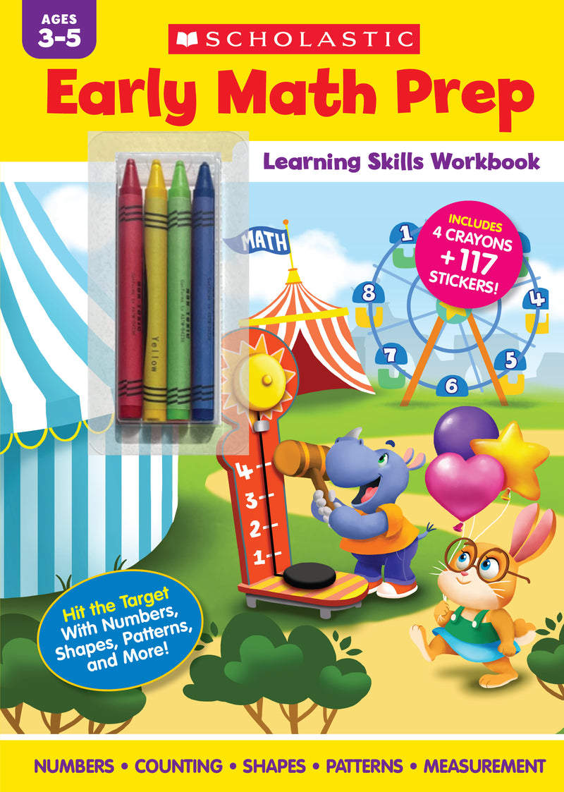 Early Math Prep Learning Skills Workbook