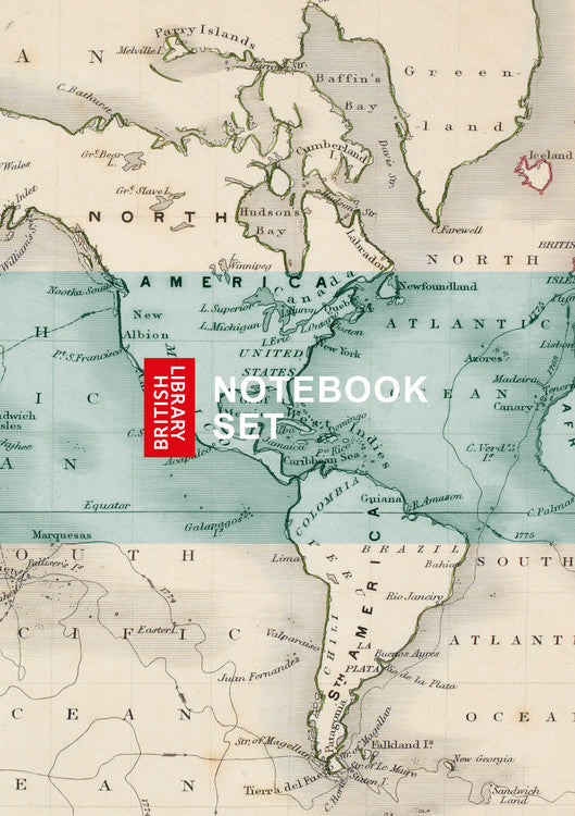 British Library Maps Notebook Set