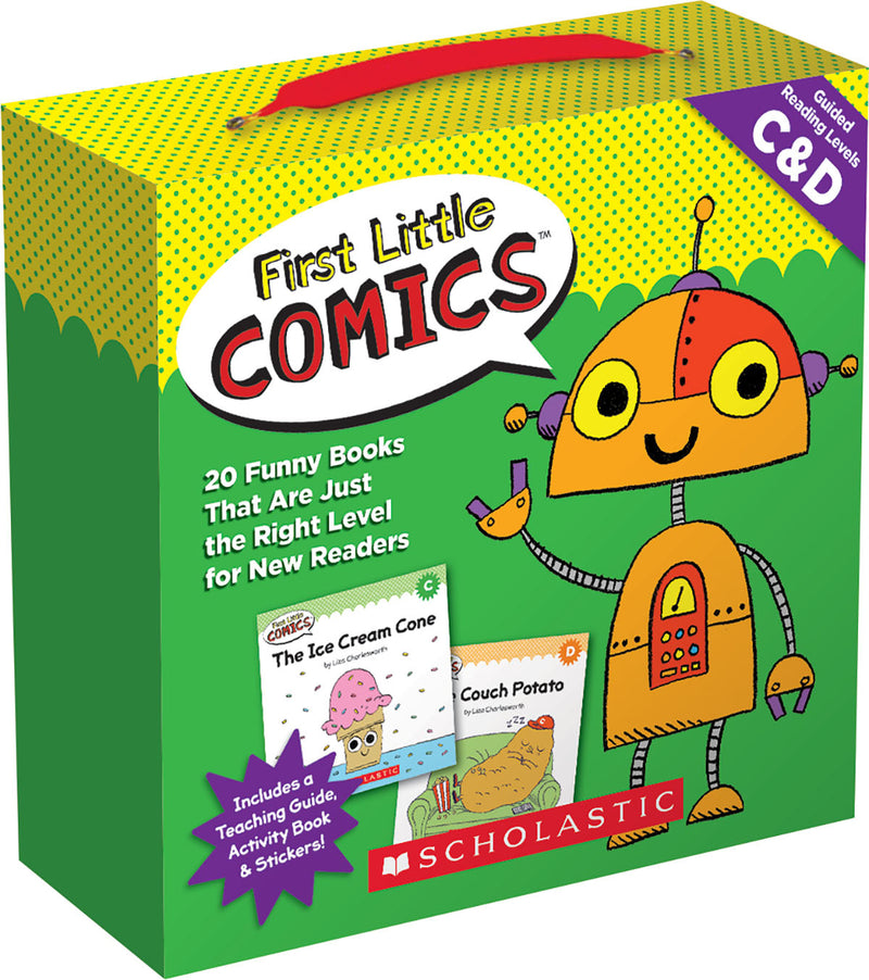 First Little Comics Parent Pack: Levels C & D