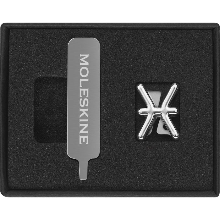 Moleskine Pin, Pisces, Silver