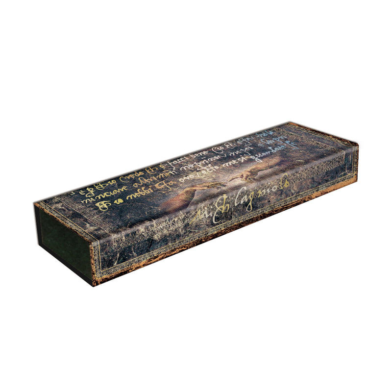 Michelangelo, Handwriting Pencil Case by Paperblanks (Embellished Manuscripts Collection)