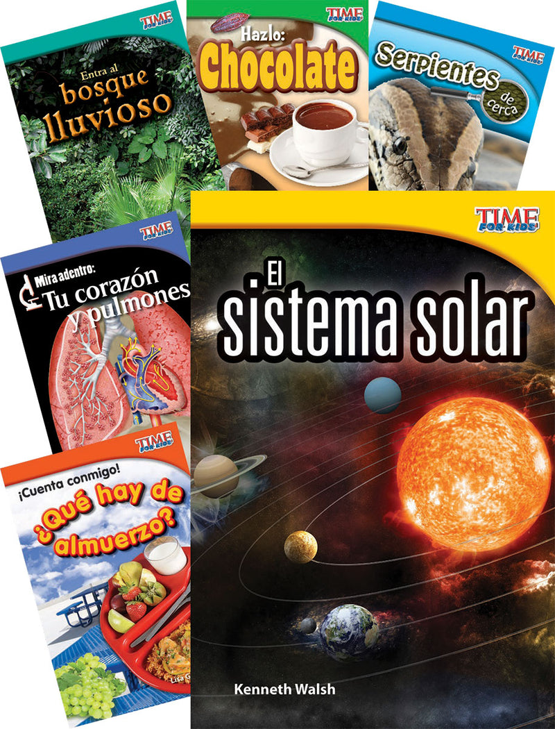 TIME FOR KIDS® Informational Text Grade 2 Spanish Readers Set 3 10-Book Set