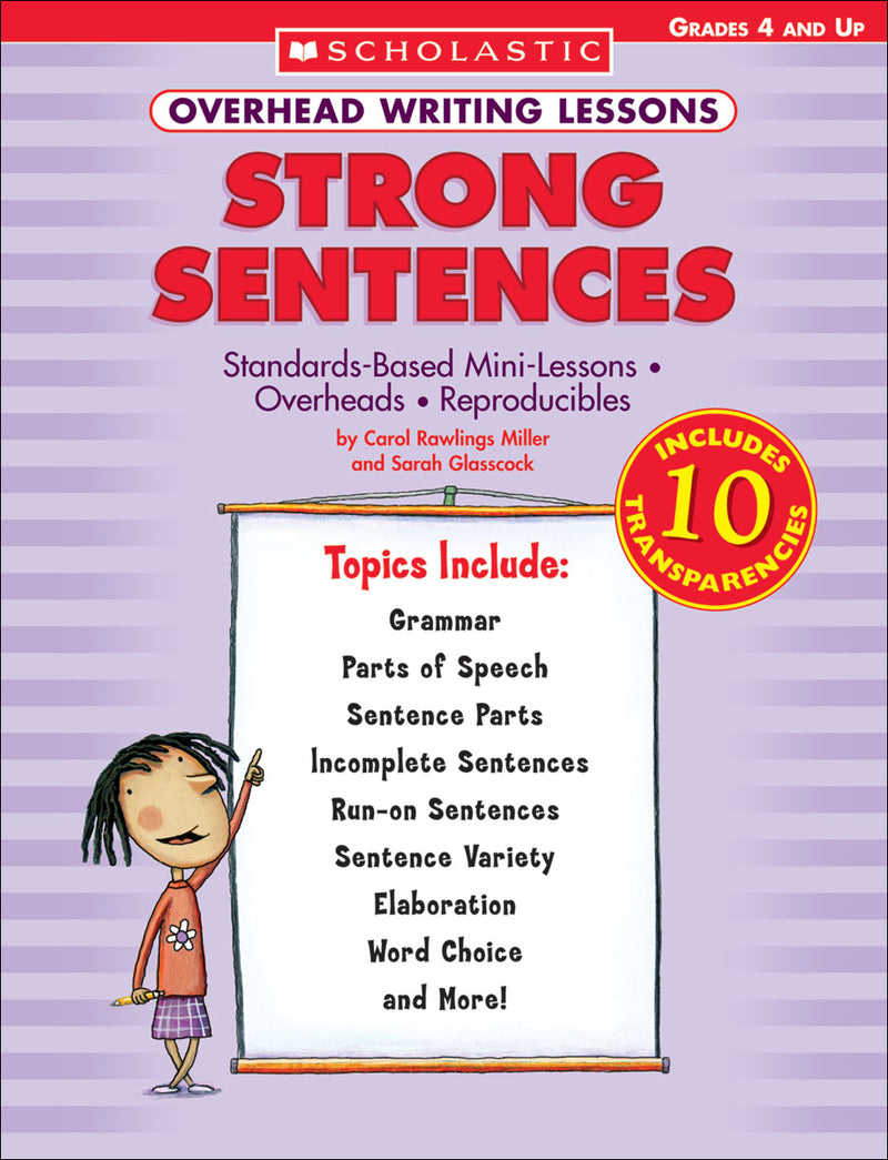Overhead Writing Lessons: Strong Sentences