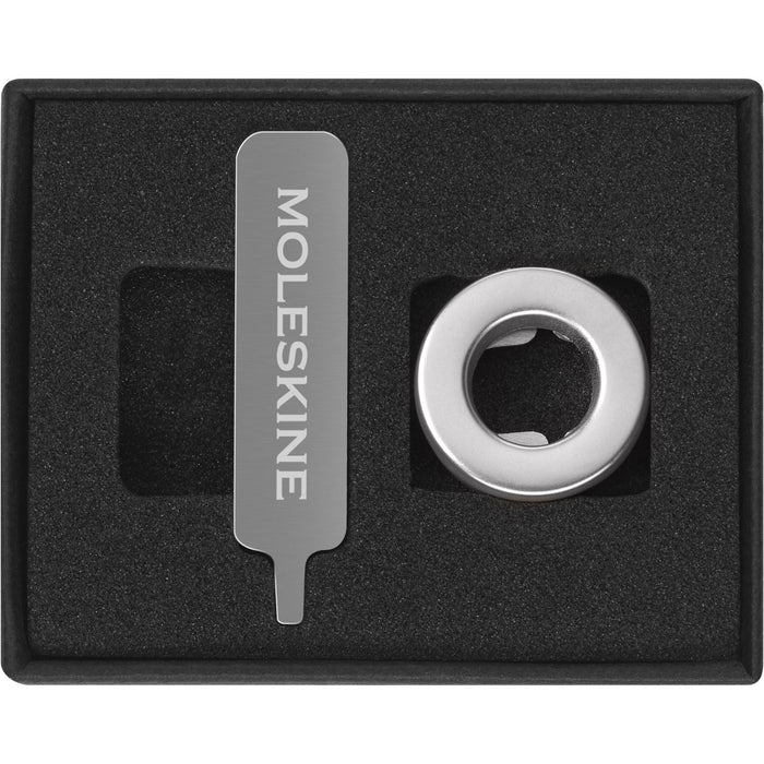 Moleskine Pin, O, Silver