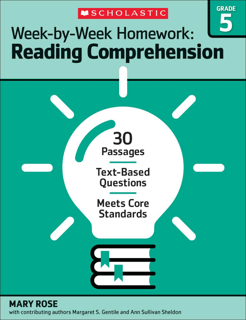 Week-by-Week Homework: Reading Comprehension Grade 5