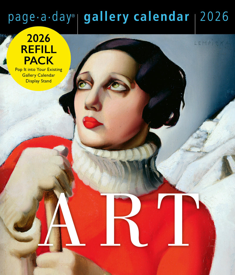 Art Page-A-Day® Gallery Calendar Refill Pack 2026