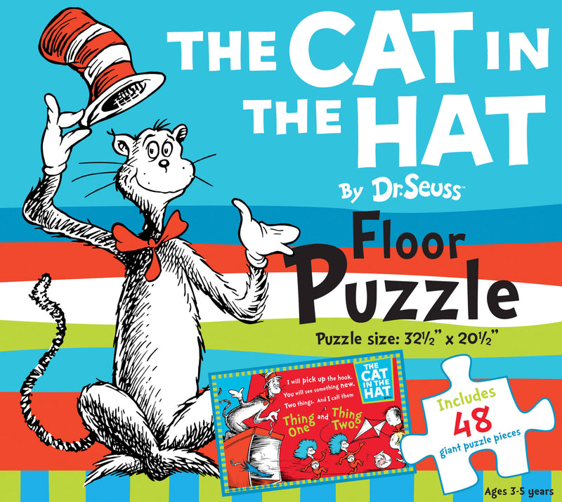 The Cat in the Hat by Dr. Seuss Floor Puzzle