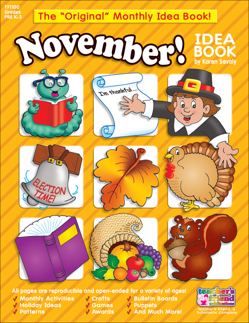 November Monthly Idea Book