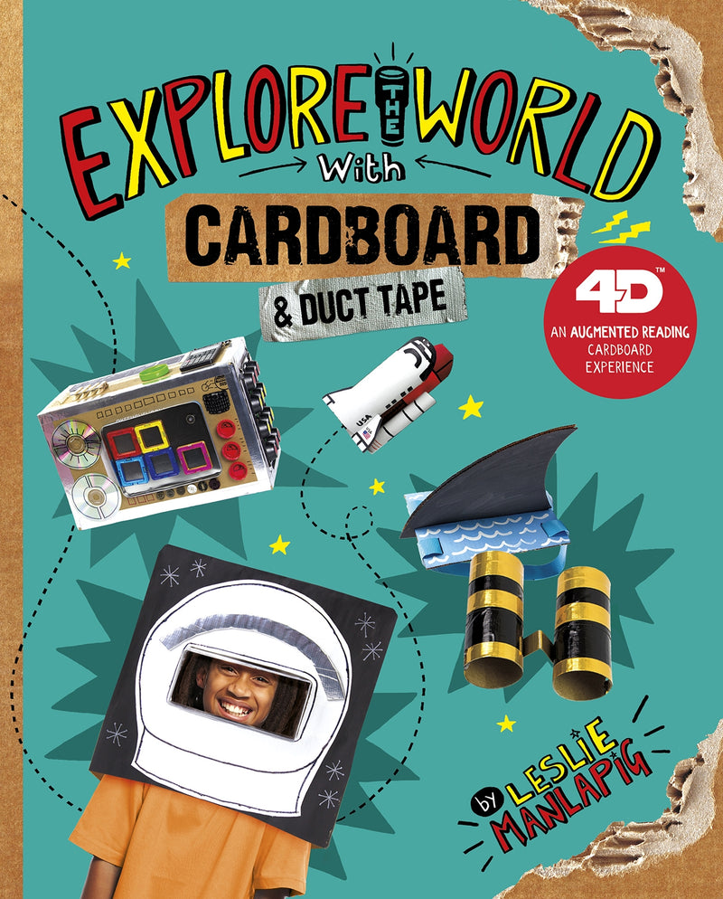 Explore the World with Cardboard and Duct Tape: 4D An Augmented Reading Cardboard Experience