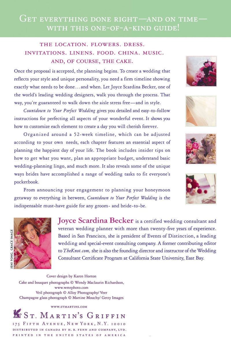 Countdown to Your Perfect Wedding