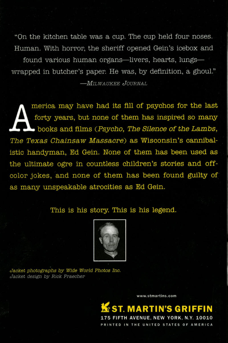 Ed Gein--Psycho!