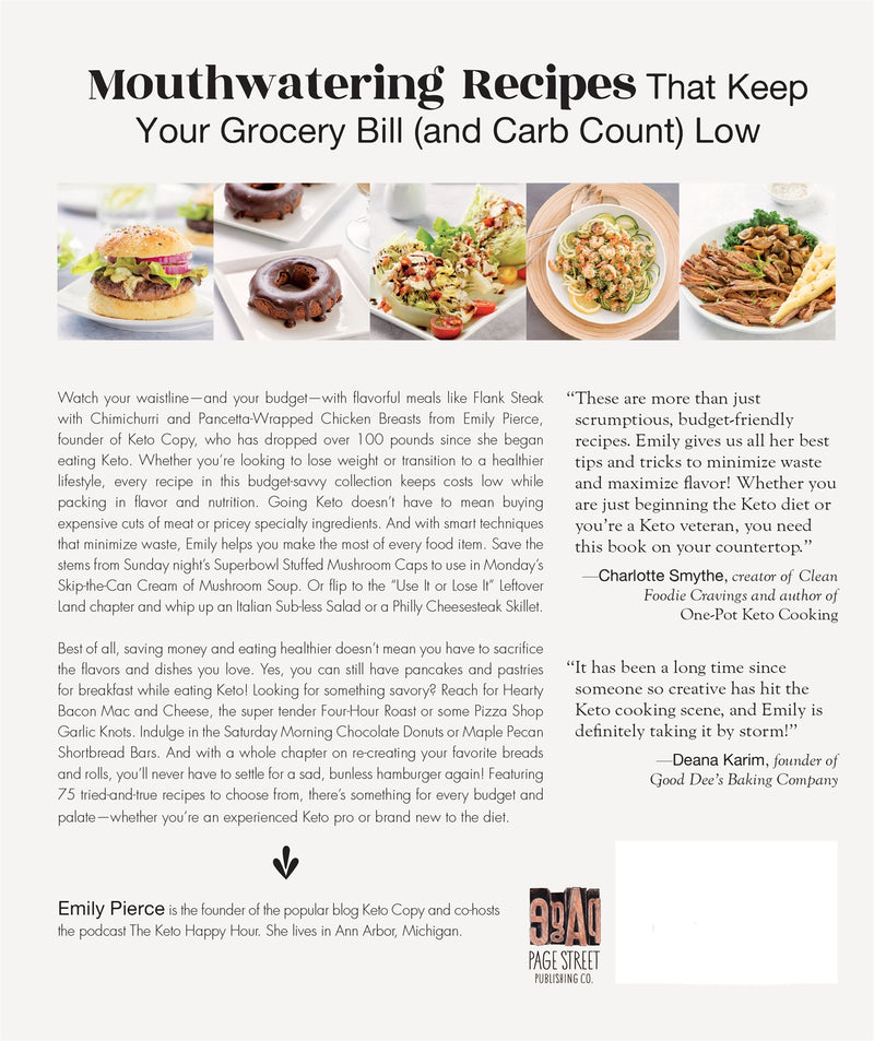 The Frugal Keto Cookbook