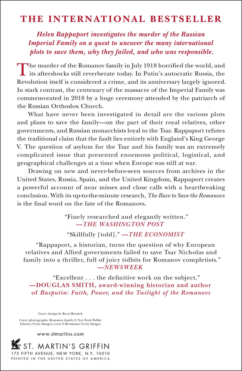 The Race to Save the Romanovs