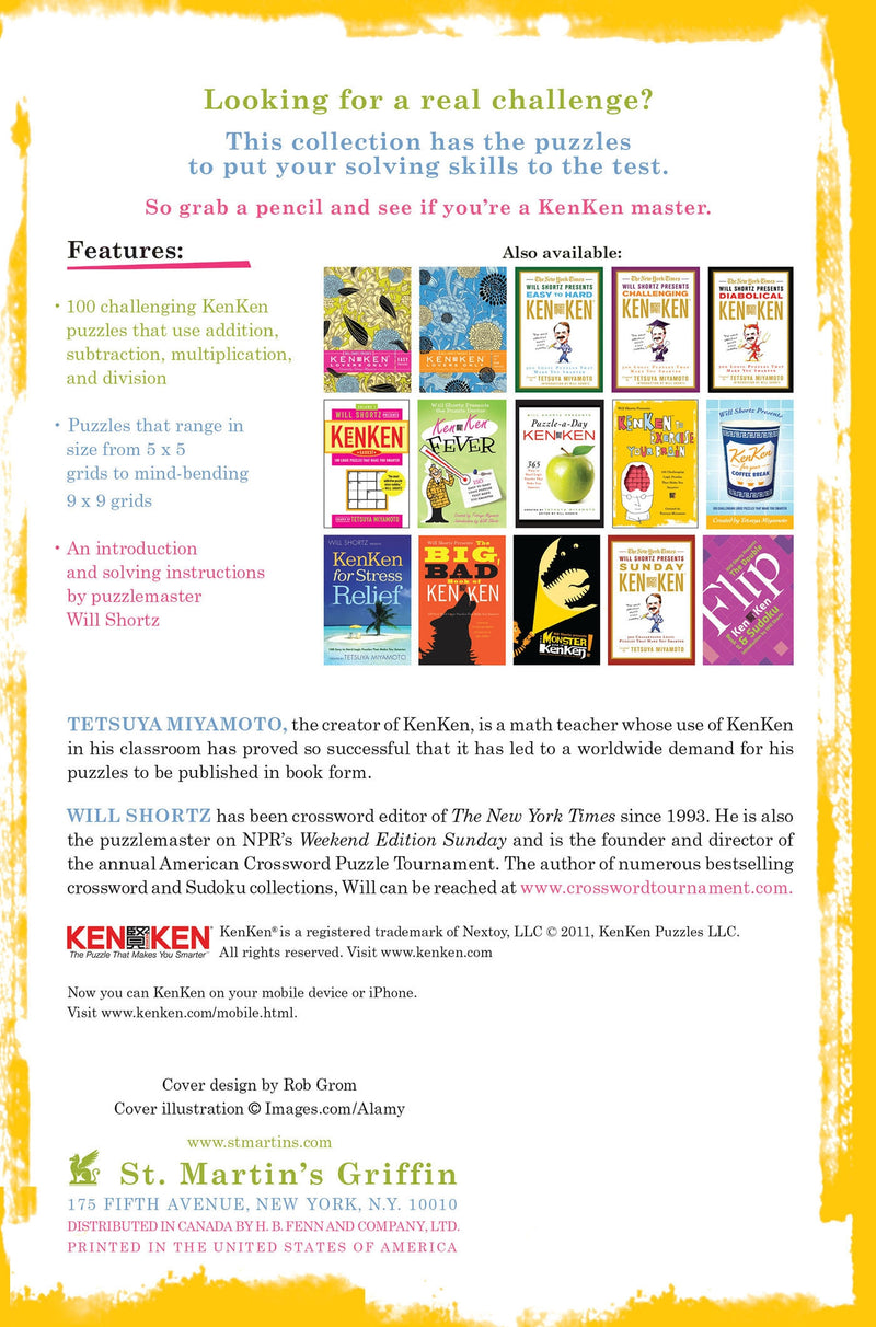 Will Shortz Presents Brain-Busting KenKen