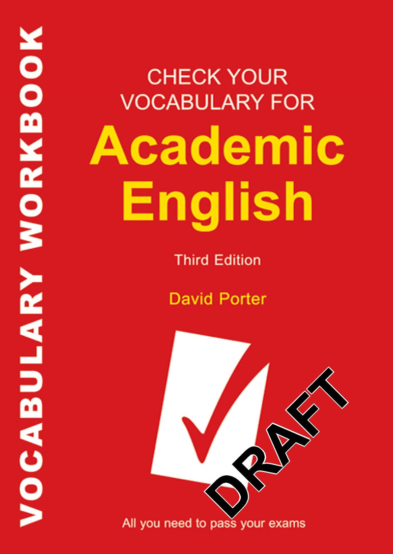 Check Your Vocabulary for Academic English