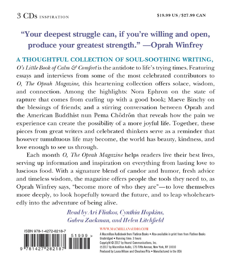 O's Little Book of Calm & Comfort