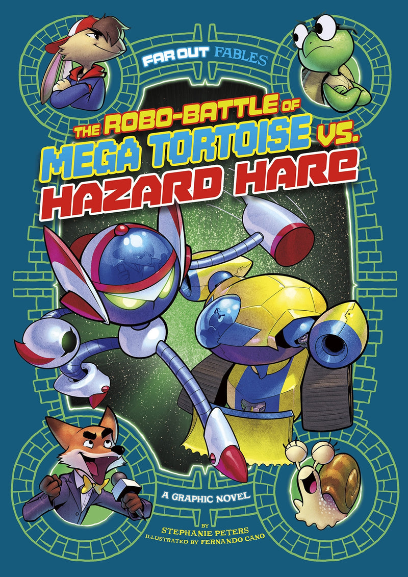 The Robo-battle of Mega Tortoise vs. Hazard Hare: A Graphic Novel