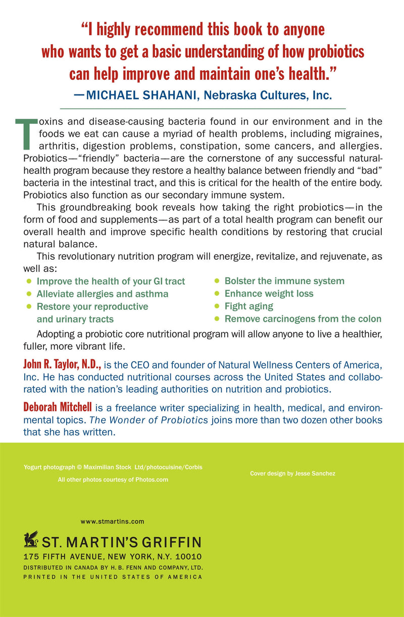 The Wonder of Probiotics