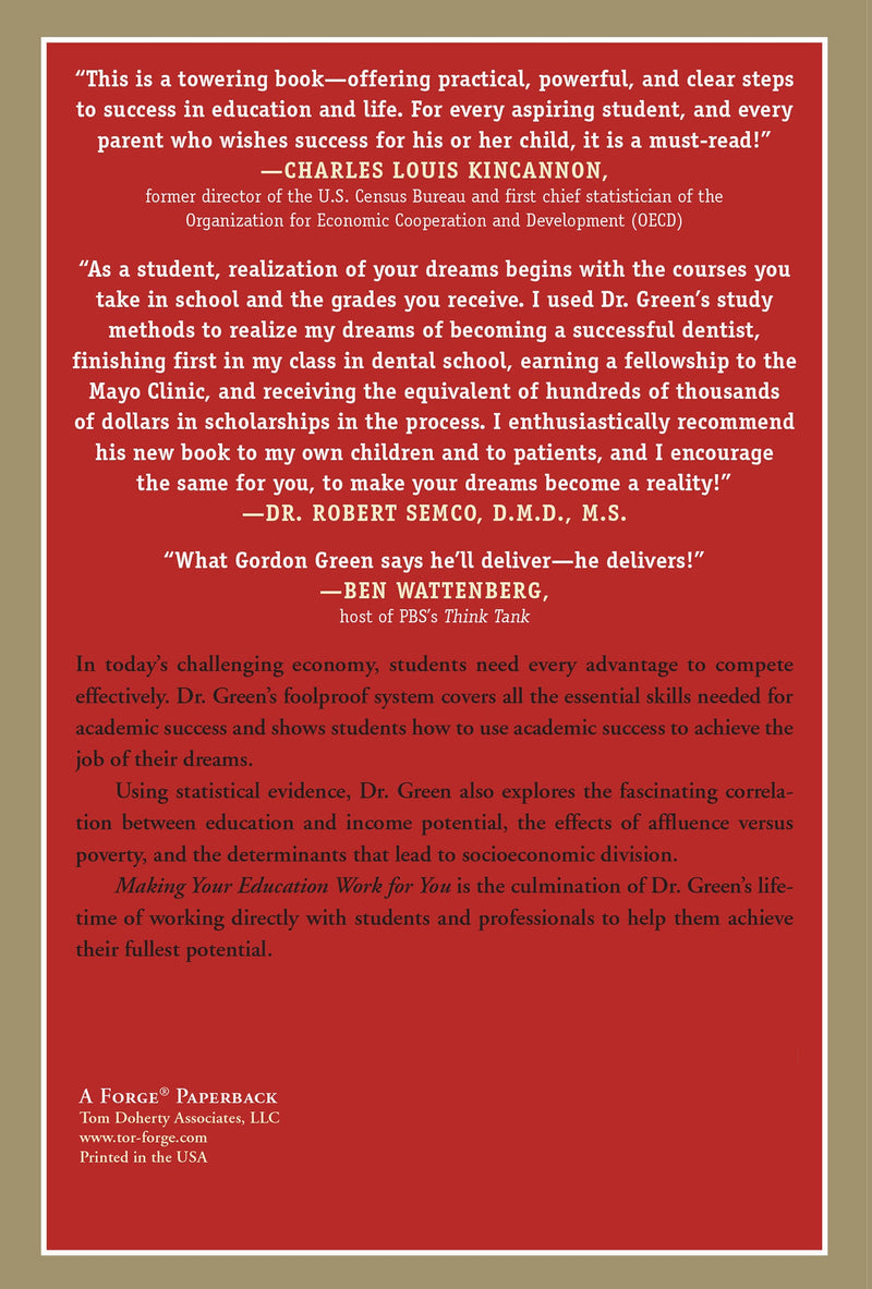 Making Your Education Work For You