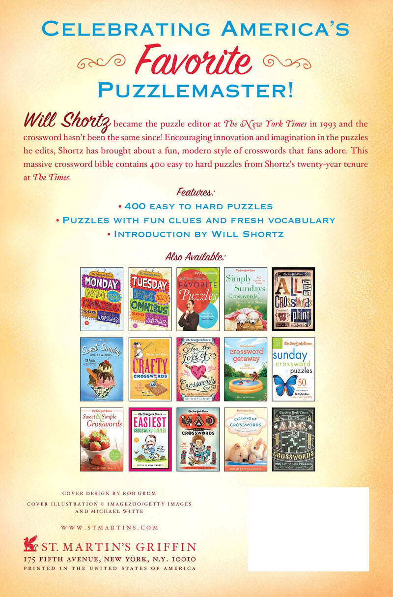 Will's Best: Celebrating the 20th Anniversary of The New York Times Puzzlemaster