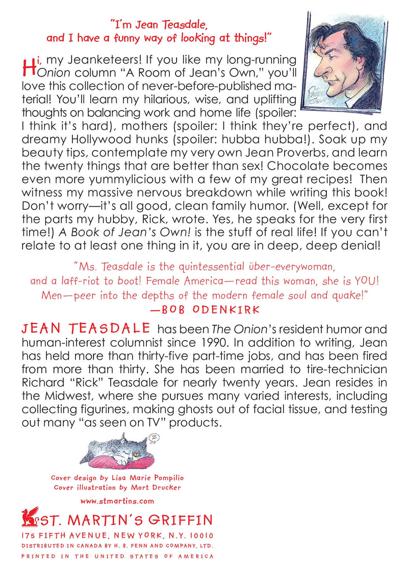 The Onion Presents A Book of Jean's Own!