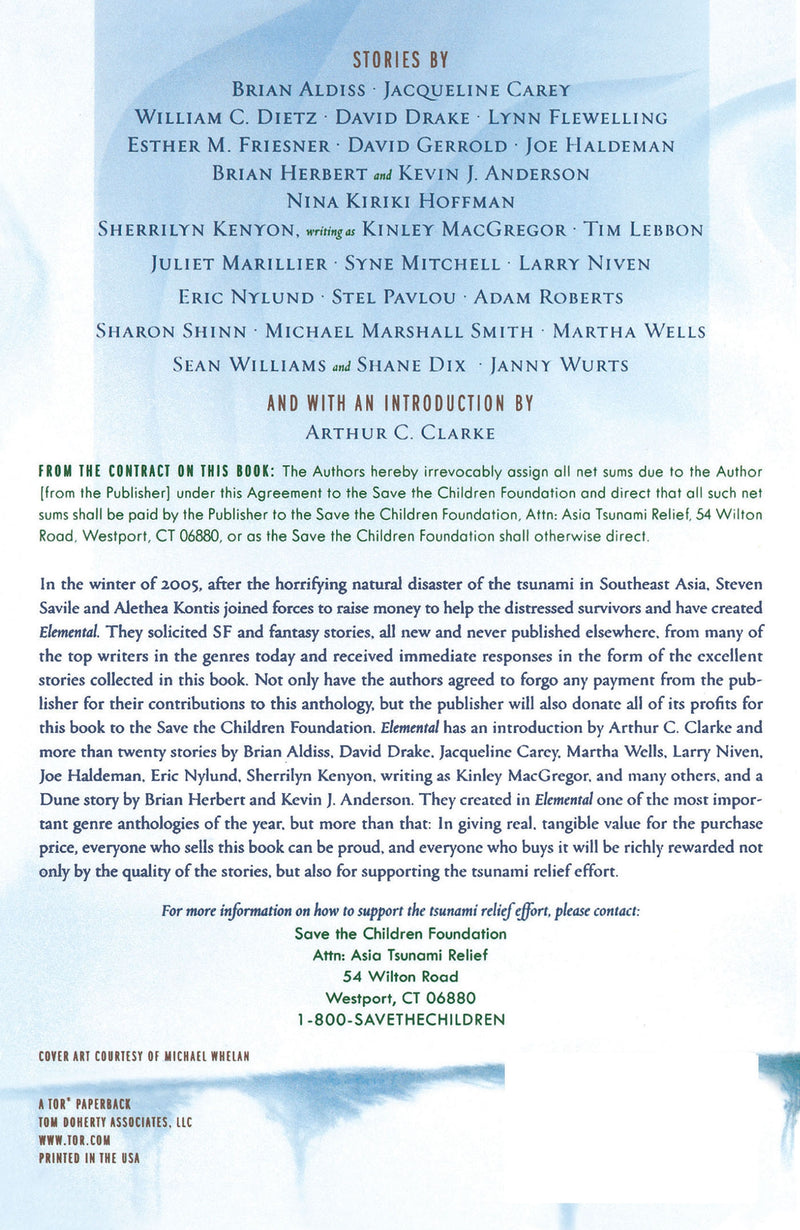 Elemental: The Tsunami  Relief Anthology