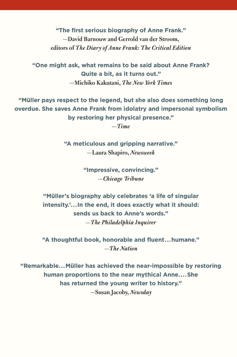 Anne Frank: The Biography