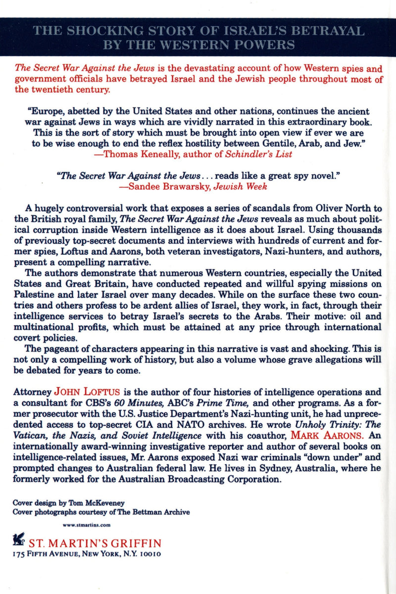 The Secret War Against the Jews