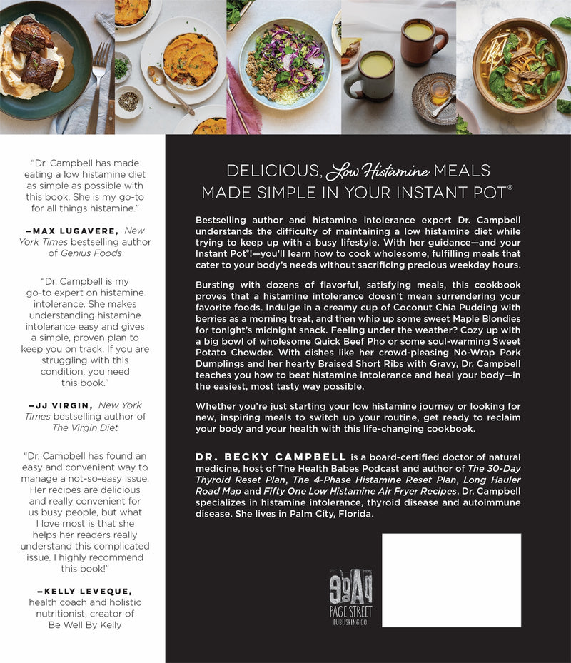 Low Histamine Cooking in Your Instant Pot