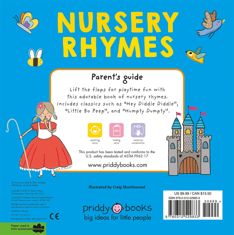 Lift the Flap: Nursery Rhymes