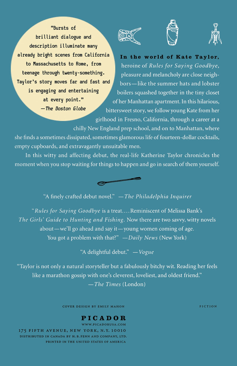 Rules for Saying Goodbye