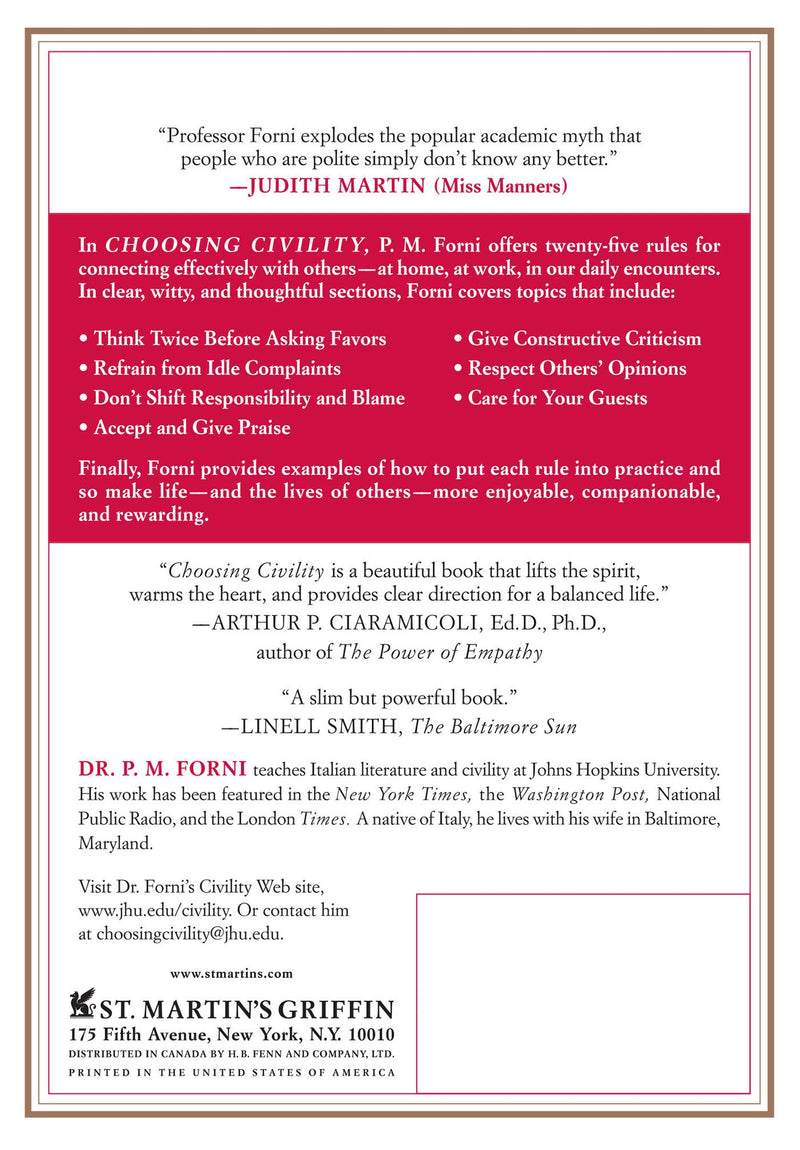 Choosing Civility