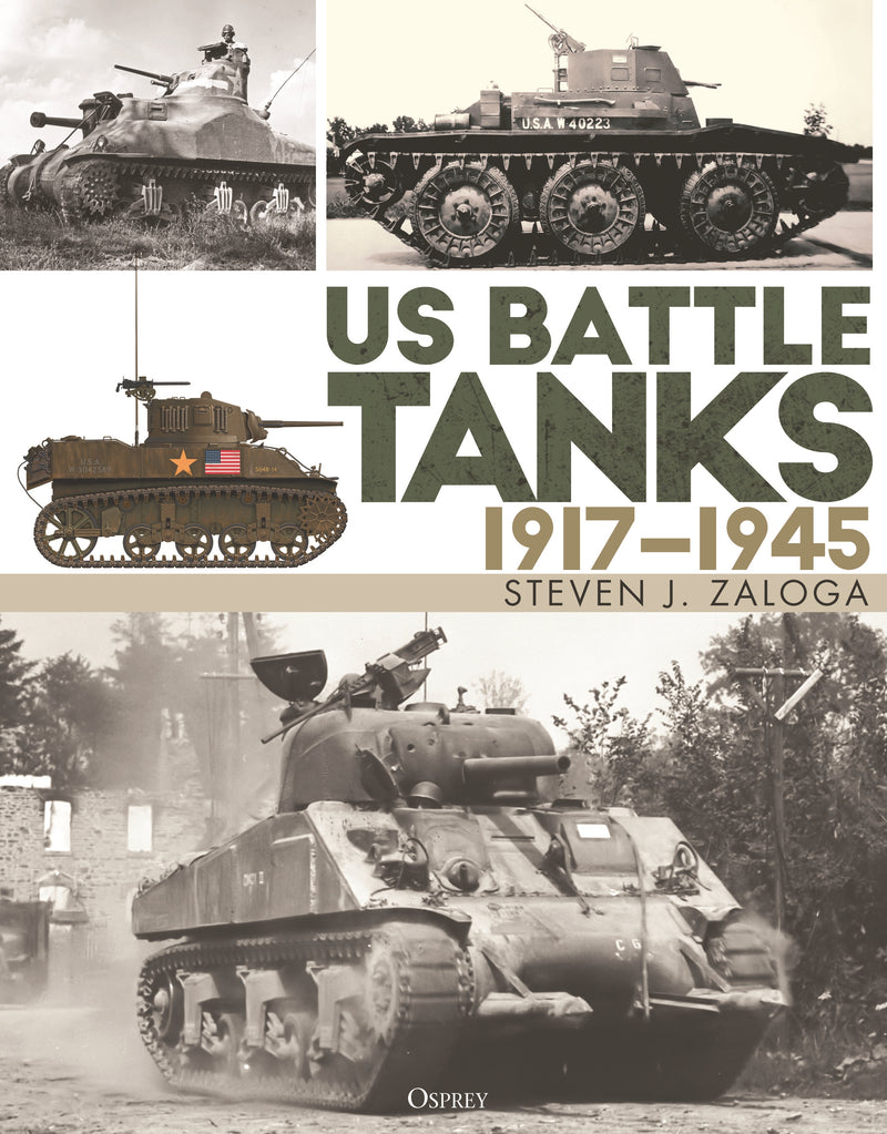 US Battle Tanks 1917â€“1945