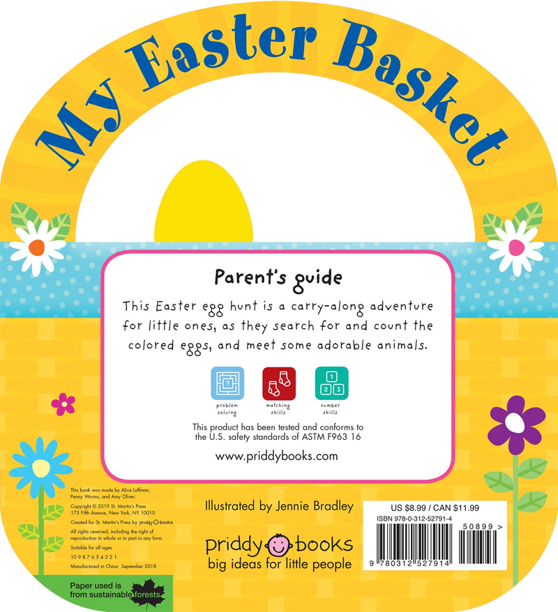Carry-along Tab Book: My Easter Basket