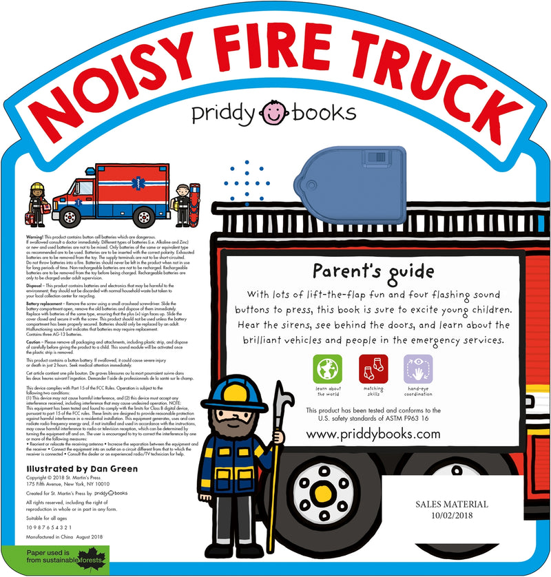 Noisy Fire Truck Sound Book